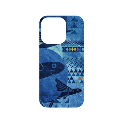iPhone 14 Pro SolidSuit  花生騷WasangShow 虹彩飛魚群