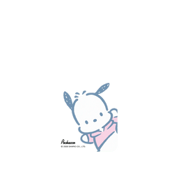 Galaxy S25 Clear  帕恰狗 POCHACCO 開心跳耀