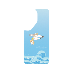 Galaxy S26 Ultra Clear Case (MagSafe 兼容)  柴語錄 海浪版