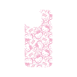 犀牛盾Clear Case防摔背蓋手機殼 - iPhone 15 Pro - 【聯名設計款】 - Hello Kitty - 粉紅愛心