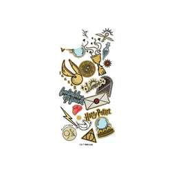 犀牛盾NX (MagSafe 兼容)背板 - iPhone 15 Plus - 【聯名設計款】 - 哈利波特 Harry Potter - Sticker - 霍格華茲校園生活