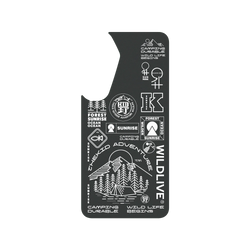Galaxy S25 Plus Clear Case (MagSafe 兼容)  KID KID野人2023 視覺合集
