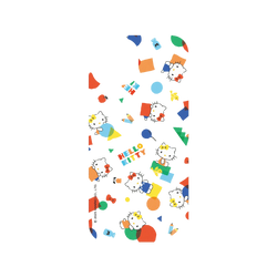 犀牛盾Clear Case防摔背蓋手機殼 - iPhone 15 - 【聯名設計款】 - Hello Kitty - 堆積木時間-印花款