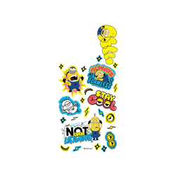 iPhone 16e 犀牛盾SolidSuit (MagSafe 兼容)聯名設計款防摔背蓋手機殼 Minions - Minions - Graffiti