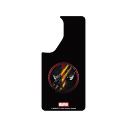 Galaxy S26 Clear (MagSafe 兼容)聯名設計款透明手機殼 迪士尼-漫威 Marvel - 死侍與金鋼狼-Logo
