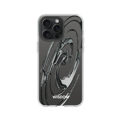 犀牛盾Clear Case防摔背蓋手機殼 - iPhone 15 Pro Max - 【聯名設計款】 - WISDOM - RIPPLE