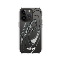 犀牛盾Clear Case防摔背蓋手機殼 - iPhone 14 Pro - 【聯名設計款】 - WISDOM - RIPPLE