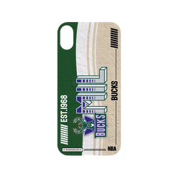 iPhone XS Max Mod NX  NBA 復古球員卡-密爾瓦基公鹿 Milwaukee Bucks - Vintage Card