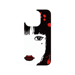 iPhone 15 Pro Clear Case (MagSafe 兼容)  Junji Ito 伊藤潤二驚選集 抽色設計款 - 富江