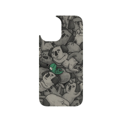 犀牛盾Clear Case（相機按鈕）防摔背蓋手機殼 - iPhone 16 - 【聯名設計款】 - 怪奇事物所 Incrediville - 無尾懶熊密集恐懼症