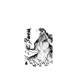 犀牛盾SolidSuit手機殼 - iPhone 13 - 【聯名設計款】 - 哥吉拉 Godzilla - 怒吼