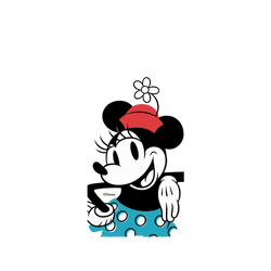 iPhone XS Max Mod NX Backplate  迪士尼-米奇系列 Look at the camera-米妮
