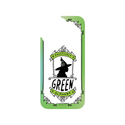 犀牛盾Clear Case防摔背蓋手機殼 - iPhone 15 Pro - 【聯名設計款】 - Wicked - 正向綠-艾法芭