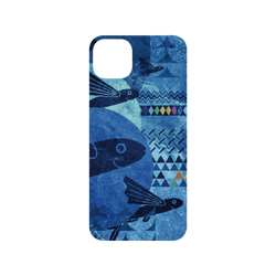 犀牛盾Mod NX手機殼 - iPhone 15 Plus - 【聯名設計款】 - 花生騷 WasangShow - 虹彩飛魚群