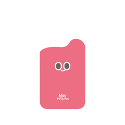 犀牛盾Clear (MagSafe 兼容)防摔背蓋手機殼 - iPhone 13 Pro - 【獨家設計款】 - a-We佇遮！(紅)
