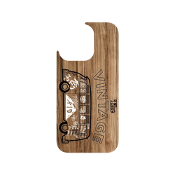 iPhone 16 Pro Clear Case（相機按鈕）  KID VINTAGE 旅行麵包車款