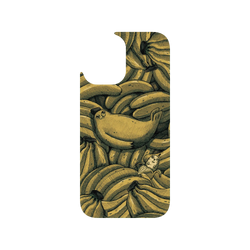 犀牛盾Clear Case（相機按鈕）防摔背蓋手機殼 - iPhone 16 - 【聯名設計款】 - 怪奇事物所 Incrediville - 間諜香蕉密集恐懼症
