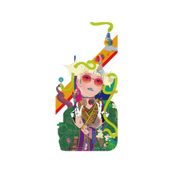 iPhone 16 Plus Clear (相機按鈕)  MITSUME Snake dance