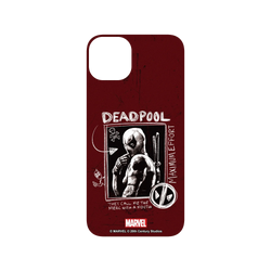 犀牛盾SolidSuit手機殼 - iPhone 14 Plus - 【聯名設計款】 - 迪士尼-漫威 Marvel - 死侍-Deadpool 3 圖畫風