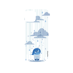 犀牛盾Mod NX手機殼 - iPhone 14 - 【聯名設計款】 - 迪士尼-皮克斯 PIXAR - 腦筋急轉彎 - 憂憂