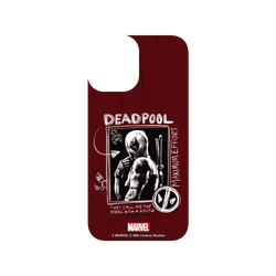 犀牛盾SolidSuit手機殼 - iPhone 12 mini - 【聯名設計款】 - 迪士尼-漫威 Marvel - 死侍-Deadpool 3 圖畫風