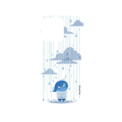 犀牛盾Mod NX手機殼 - iPhone 13 Pro - 【聯名設計款】 - 迪士尼-皮克斯 PIXAR - 腦筋急轉彎 - 憂憂