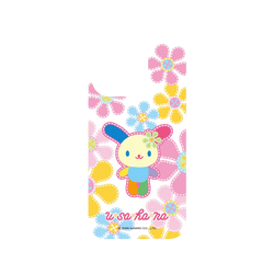 iPhone 15 Pro Clear  花小兔 刺繡花朵