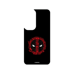 犀牛盾SolidSuit手機殼 - Samsung Galaxy S24+ - 【聯名設計款】 - 迪士尼-漫威 Marvel - 死侍-漫畫標誌