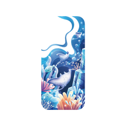 iPhone 16 Pro Max Mod NX 【獨家設計】 海洋系列：一路向海 海底花花世界（魟魚）
