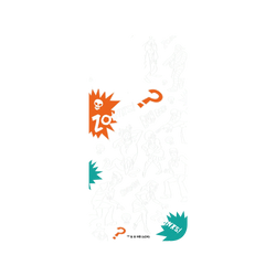 犀牛盾Clear (MagSafe 兼容)防摔背蓋手機殼 - iPhone 15 Pro Max - 【聯名設計款】 - 摩登原始人 The Flintstones - 史酷比一起去冒險