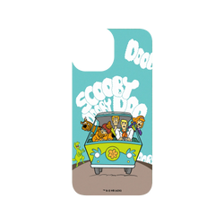 iPhone 13 mini 犀牛盾SolidSuit (MagSafe 兼容)聯名設計款防摔背蓋手機殼 摩登原始人 The Flintstones - 史酷比 - 神奇萬能車