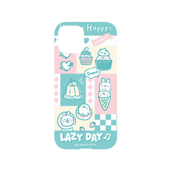 iPhone 12 / 12 Pro Mod NX  懶散兔與啾先生 粉嫩夏日