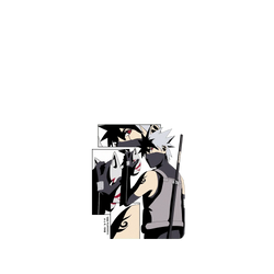 Samsung Galaxy S26 犀牛盾AirX聯名設計款防摔背蓋手機殼 火影忍者 Naruto - 旗木卡卡西外傳