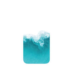 犀牛盾Clear (MagSafe 兼容)防摔背蓋手機殼 - iPhone 13 Pro - 【獨家設計款】 - 浪來了