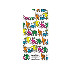 犀牛盾Clear 防摔背蓋手機殼 - iPhone 17e - 【聯名設計款】 - Keith Haring - 跳舞的人