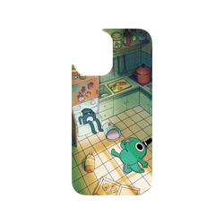 犀牛盾Clear Case（相機按鈕）防摔背蓋手機殼 - iPhone 16 - 【聯名設計款】 - 怪奇事物所 Incrediville - 卡路里盛夏派對