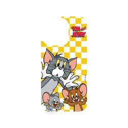 iPhone 14 Pro Clear Case (MagSafe 兼容)  Tom and Jerry 大臉貼窗