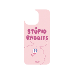 iPhone 15 Pro Max Clear  KINGJUN Hello STUPID RABBITS！