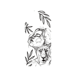 犀牛盾Mod NX手機殼 - iPhone 16 Pro Max - 【聯名設計款】 - MYMY REVERZ TATTOO - BANDIA