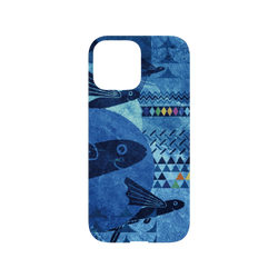 犀牛盾Mod NX (MagSafe 兼容)手機殼 - iPhone 13 Pro Max - 花生騷 WasangShow - 虹彩飛魚群