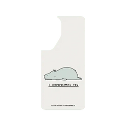 Galaxy S26 FE SolidX (MagSafe 兼容)  ilovedoodle I Hippopotamiss You 河馬