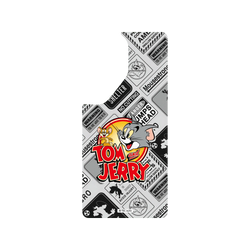 Galaxy A57 Clear  湯姆貓與傑利鼠 Tom and Jerry - 貼紙系列 - 復古LOGO