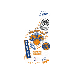 犀牛盾SolidSuit手機殼 - Samsung Galaxy S24 FE - 【聯名設計款】 - NBA - 塗鴉系列-紐約尼克 New York Knicks - Graffiti