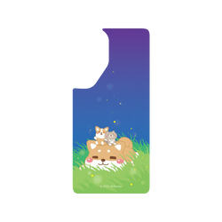 Galaxy S26+ Clear Case (MagSafe 兼容)  柴語錄 頹在草地上的廢柴