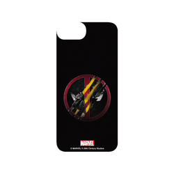 犀牛盾SolidSuit手機殼 - iPhone 7/8/SE2/SE3 - 【聯名設計款】 - 迪士尼-漫威 Marvel - 死侍與金鋼狼-Logo