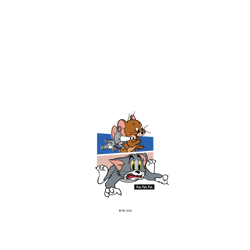 Samsung Galaxy S26 犀牛盾AirX聯名設計款防摔背蓋手機殼 湯姆貓與傑利鼠 Tom and Jerry - 驚呆表情包