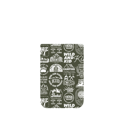 iPhone 17 Pro Clear Case（MagSafe 兼容 & 相機按鈕）  KID Outdoor滿版圖騰