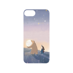 犀牛盾NX系列背板 - iPhone 7/8/SE2/SE3 - 【聯名設計款】 - 咻咻熊 - 我們送月亮回家吧