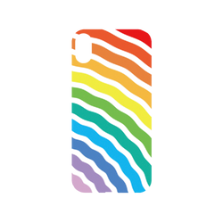 犀牛盾NX系列背板 - iPhone XS - 【獨家設計款】 - 彩虹漣漪