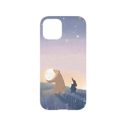 犀牛盾NX系列背板 - iPhone 12/12 Pro - 【聯名設計款】 - 咻咻熊 - 我們送月亮回家吧